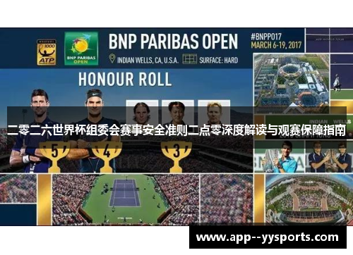 二零二六世界杯组委会赛事安全准则二点零深度解读与观赛保障指南 二零二六世界杯组委会赛事安全准则二点零深度解读与观赛保障指南